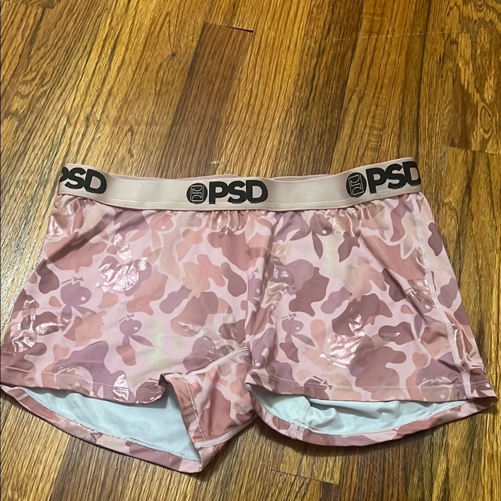 PSD Pink Athletic Camo Shorts